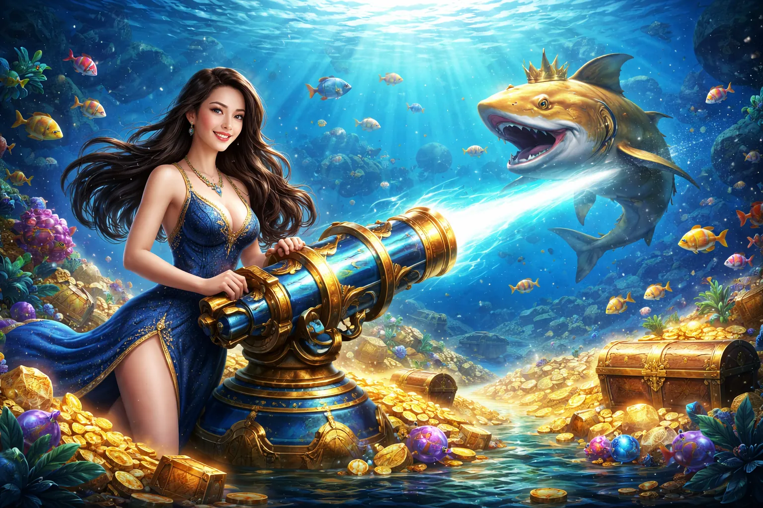 Thế giới Bắn Cá đầy màu sắc tại tr 888